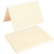thumbnail image 1 of Tarjetas Toperd, paquete de 50, color crema, 10 x 15 cm, plegadas, 250 GSM, 1 of 7