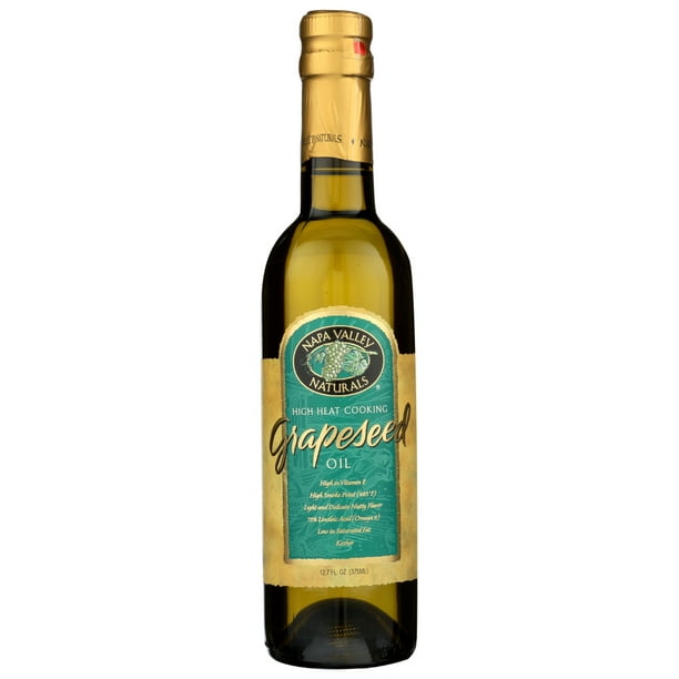 (12 Pack) Napa Valley Naturals High Heat Cooking Grapeseed Oil, 12.7 Fz