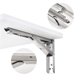 thumbnail image 5 of Advancent 2 uds soportes de estante plegables de acero inoxidable de alta resistencia soporte de estante plegable para de trabajo ahorro de espacio Conjuntos de muebles de dormitorio No.2 Advancent HA024806-02, 5 of 6
