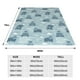 thumbnail image 3 of Balery Cute Hippopotamus Manta de Felpa Suave y Acogedora – Cobija de Franela Aterciopelada para Cama, Lavable y Cálida para Sofá, Mascotas, Transpirable-80"x60", 3 of 7