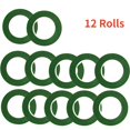 thumbnail image 1 of 12/1 rollos de cintas florales autoadhesivas para ramo verde, cinta de papel para envolver estambres, decoración de flores DIY para accesorios de boda para fiesta de floristería, 1 of 5