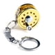 thumbnail image 3 of Carrete de pesca en miniatura, llavero, llavero dorado, 3 of 4