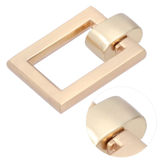 HURRISE Poignée d'Armoire, Moderne Poignée de Porte Brossée Armoire Dorée Pull Accessoire de Quincaillerie pour Tiroir Armoires