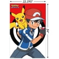 thumbnail image 2 of Pokémon - Ash And Pikachu Wall Poster, 22.375" x 34", 2 of 4