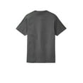 thumbnail image 4 of Port & Co Adult Male Men Plain Short Sleeves T-Shirt Coal Grey 2X-Large, 4 of 4