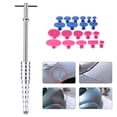 thumbnail image 1 of Paintless Dent Repair Hail Removal T Bar Slide Hammer Glue Puller Tabs Car Body Tools, 1 of 14