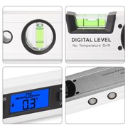 Digital Angle 400mm Digital Protractor Angle Finder Electronic Level 360 Degree Inclinometer with Magnets Level Angle Slope Tester Ruler Digital Level