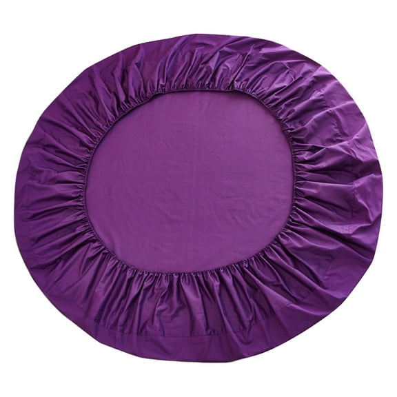 CMrtew 200x200cm Round Fitted Bed Sheet 25cm Deep Pocket for Mattress | Soft & Breathable Solid Color Sheet Set Lightweight & Wrinkle-Resistant for Comfortable Sleep