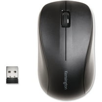 Kensington Wireless Mouse for Life - Black - Optical - Wireless - Radio Frequency - Black - USB - 1000 dpi - Scroll Wheel - 3 Button(s) - Symmetrical
