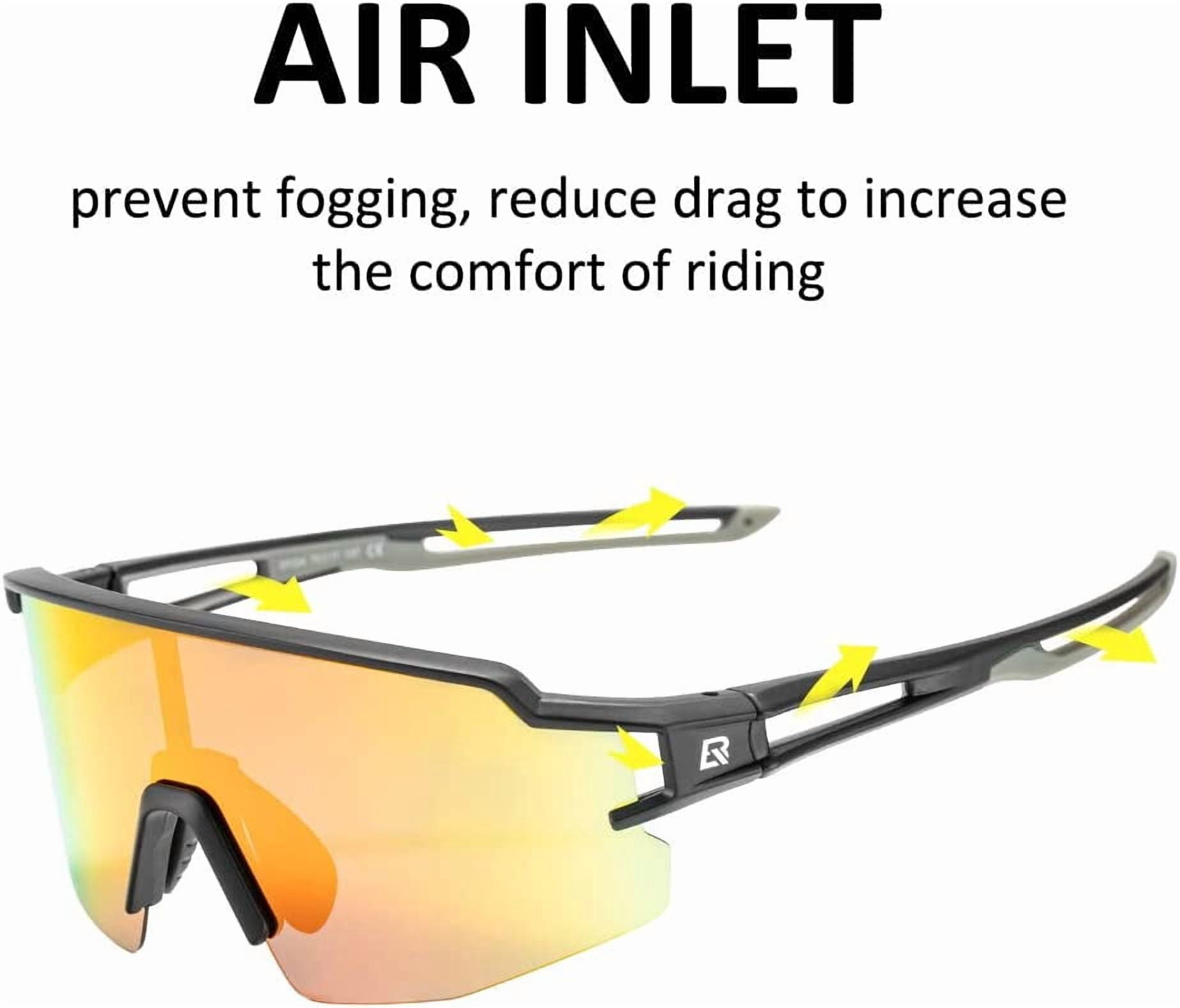 ROCKBROS Photochromic Sports Sunglasses for Men Women Cycling UV Protection