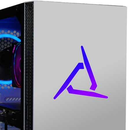 CLX - SET Gaming Desktop - Intel Core i7 10700F - 16GB Memory - GeForce RTX 3060 - 500GB NVMe M.2 SSD + 3TB HDD - White