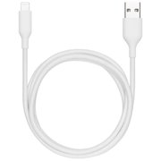 Best Buy Essentials 1.8m (5.9 ft.) Braided USB-A to Lightning Cable (BE-MCA6ALW-C -White