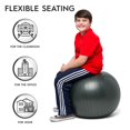 thumbnail image 2 of Bouncyband Balance Ball, 55cm, Dark Gray, 2 of 2