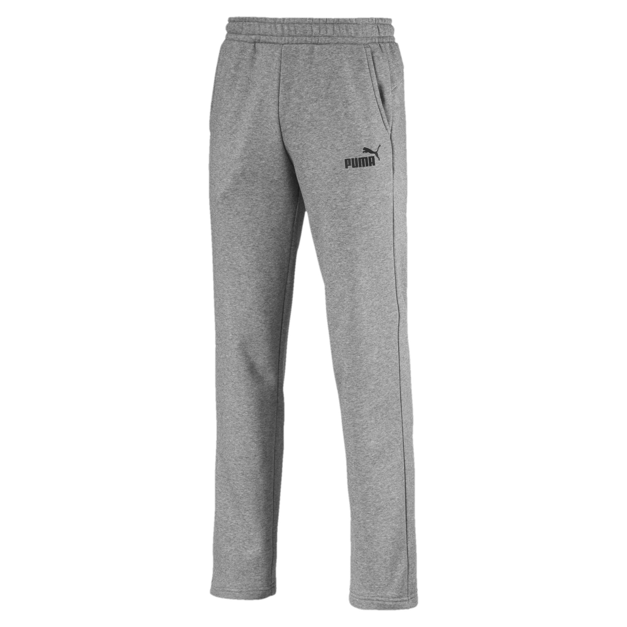 puma men's essentials fleece pants