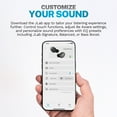 thumbnail image 3 of JLab Go Pop+ True Wireless Earbuds, Violet, Bluetooth, IPX4, Be Aware Mode, Customize Sound, Controls, 3 of 11