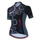 thumbnail image 3 of Maillot de ciclismo Weimostar Gradient para mujer, camiseta de ciclismo de manga corta, camiseta de verano para mujer, maillot de ciclismo de montaña y carretera, 3 of 5