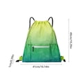 thumbnail image 3 of Drawstring Backpack Sports Bag, Drawstring Pocket Durable Polyester Backpack for Basketball Football, Large Capacity Breathable Mesh Bag for Beach Gym Cycling Hiking, 3 of 6