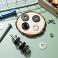 thumbnail image 1 of HAMPPLIES 2Pcs Toilet Repair Kit with Tank Bolts and Seal Gasket Compatible with Multiple Toilet Models, 1 of 8
