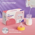 thumbnail image 2 of Bolsas de almacenamiento de leche materna Nuliie, 300 unidades, 240 ml, sin BPA, 2 of 8