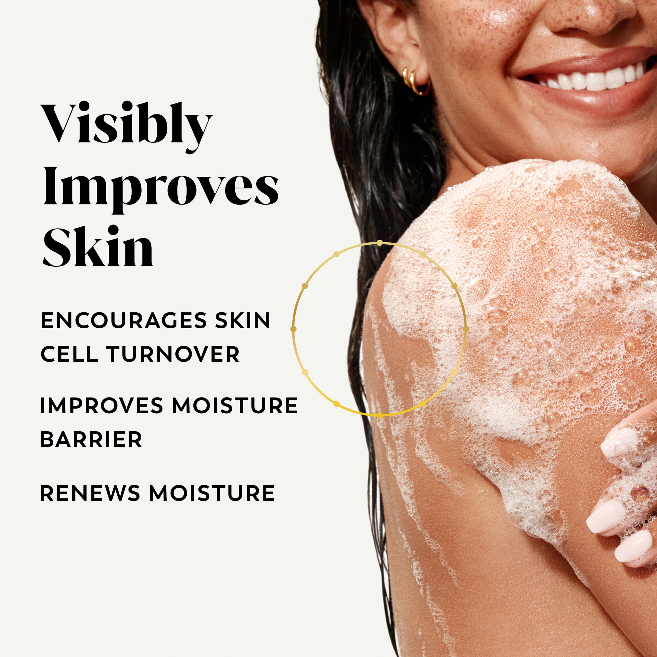 (4 pack) Olay Nourishing Body Wash for Women, Hyaluronic Acid, 26 fl oz