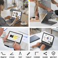 thumbnail image 4 of edaiser Swivel Keyboard Case Compatible with Apple iPad Mini 7th Gen 2024 (A17 Pro)/ iPad Mini 6th Generation 8.3-inch 2021, Rotatable Cover with RGB Backlit, Multi-Touch Trackpad, Space Gray, 4 of 6