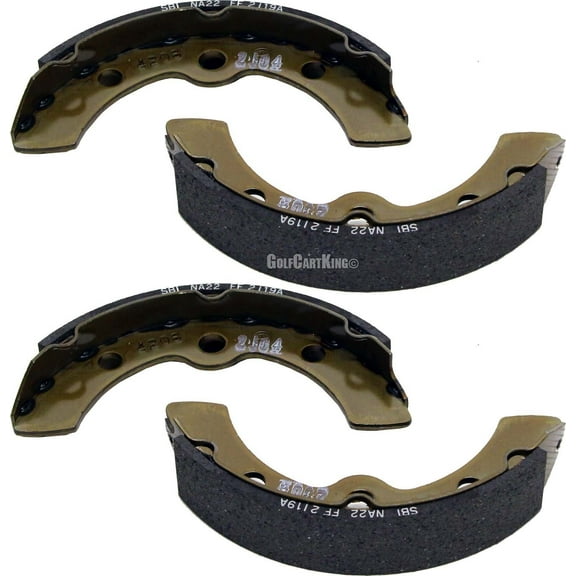 (4) EZGO Brake Shoes (1982-1986.5) Marathon Gas or Electric Golf Cart