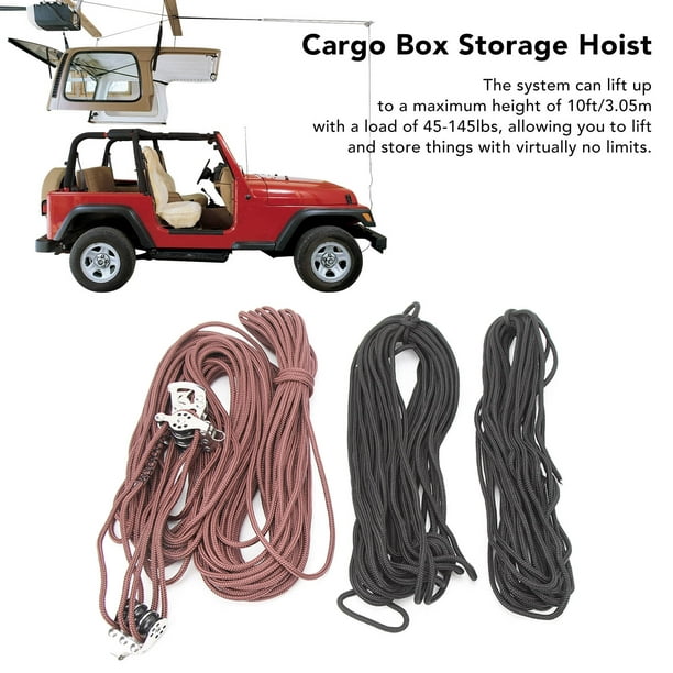 Box Ceiling Storage Hoist, 45 To 145lbs Garage Storage Hoist For