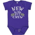 thumbnail image 3 of Inktastic New to the Pit Crew Racing Flags Boys or Girls Baby Bodysuit, 3 of 5