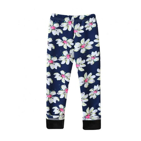 

Baozhu Autumn Toddler Baby Girls Leggings Thick Winter Warm Print Pants Kid Girl Plus Velvet Pants Children Trousers