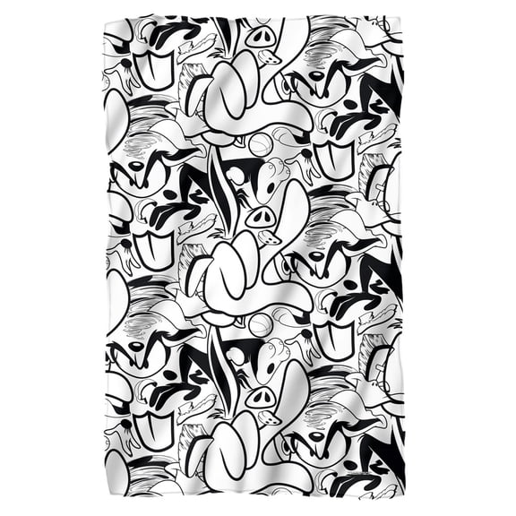 Space Jam: A New Legacy Collage Fleece Blanket 36' x 58',Collage