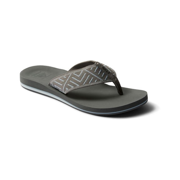 REEF Spring Woven Women's Flip Flop Sandals Color: Grey Size: 8