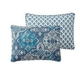 thumbnail image 6 of Indigo Ink Denim 3-Piece Blue Reversible Medallion Boho Quilt Set, King, 6 of 6
