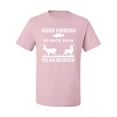 thumbnail image 2 of Wild Bobby, Gone Fishing Back Soon to Go Hunting, Men's Graphic Tees, Light Pink, Medium, 2 of 3
