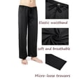 thumbnail image 5 of DODOING Mens Sleepwear/Loungewear Clothing Pajama Lounge Pant Silky Sleepwear Elegant Sexy Living Drawstring Pajama Pant, 5 of 5