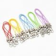 thumbnail image 6 of Geemin Set of 100 Wrist Lanyard Carabiner DIY Phone Lanyard Perfect Phone Accessories Phone Chain for USB Drives Jewelry Crafts, 6 of 7