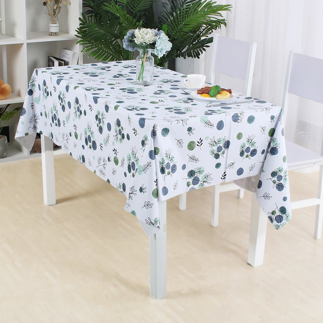 Rectangle Tablecloths PVC Table Cover Tabletop Wedding Outdoor Camping