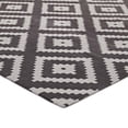thumbnail image 2 of Ergode Alika Abstract Diamond Trellis 5x8 Area Rug - Ivory and Charcoal, 2 of 5