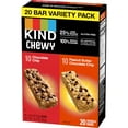 thumbnail image 2 of Kind Chewy Granola Bars, Chocolate Chip And Peanut Butter Chocolate Chip, Variety Pack, 100% Whole Grains, Gluten Free Bars, 0.81 Oz (20 Count), 2 of 3