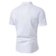 thumbnail image 5 of pstuiky Camisa de manga corta para hombre, Camiseta de manga corta para hombre, color liso, con solapa y botones, a la moda ropa de hombre xxxxl, 5 of 5