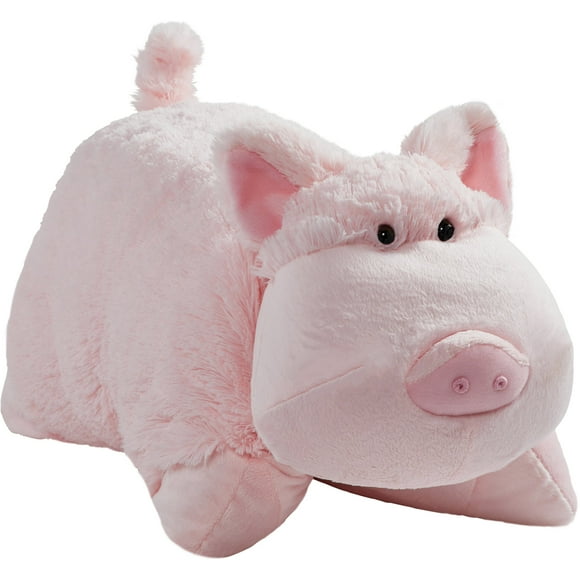 Almohada de peluche Pets Originals Wiggly Pig de 18 pulgadas