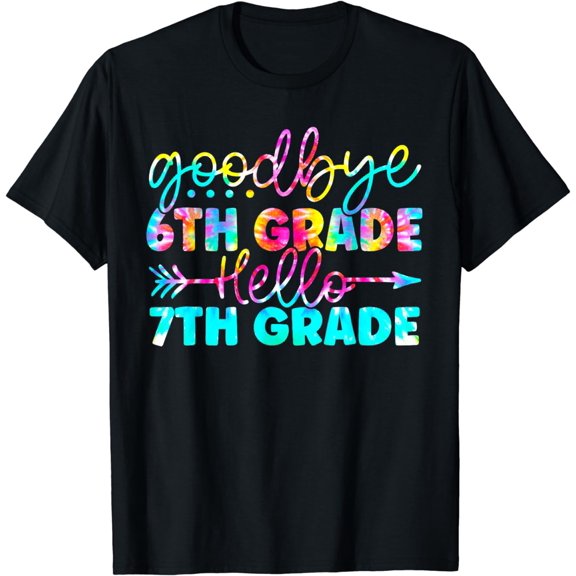 Goodbye 6th grade Hello 7th grade Here I Come Graduation T-Shirt
