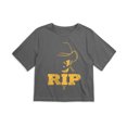 thumbnail image 2 of Yellowstone Rip Women's Boxy Cropped T-Shirt Casual Graphic Tee, 2 of 6