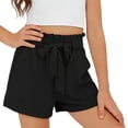 thumbnail image 2 of JAJAHO Girls Summer Shorts With Pockets Soft Stretchy Casual Drawstring Shorts Kids Playwear 5-14Y Stylish Bottoms, 2 of 4