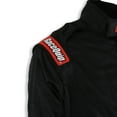thumbnail image 3 of RaceQuip® 91619039 Chevron-5 Driving Jacket SFI 3.2A/5 Double Layer Black Medium, 3 of 8