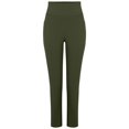 thumbnail image 6 of Prolriy Yoga Pants Women Pants for Women Plus Size Casual Straight Leg Yoga Leggings Comfy Cropped Pants with Pocket Women's Pants Army Green L, 6 of 8