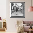 thumbnail image 3 of Historic Framed Print, Leisurely traffic on a business street in Cavite, P.I., 17-7/8" x 21-7/8", 3 of 9
