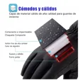 thumbnail image 3 of Guantes Invierno Térmicos Pantalla Táctil Guantes Frio Moto, 3 of 8