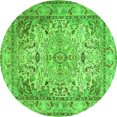 thumbnail image 1 of Ahgly Company Indoor Round Persian Green Traditional Area Rugs, 7' Round, 1 of 1