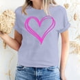 thumbnail image 1 of Fankiway Ensemble de Vêtements pour Femmes, Manches Courtes Imprimées, Col Rond, 2 Pcs, 1 of 5