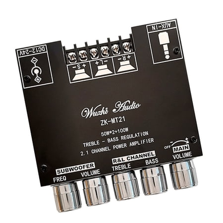 Xinxinyy 2.1 Channel Subwoofer Power Audio Stereo Amplifier Wireless